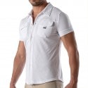 TOF Paris Patriot Cotton Shirt  - White