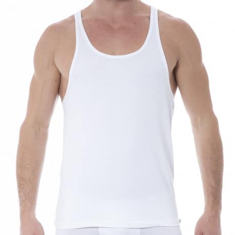 Doreanse Essential Cotton Tank Top - White