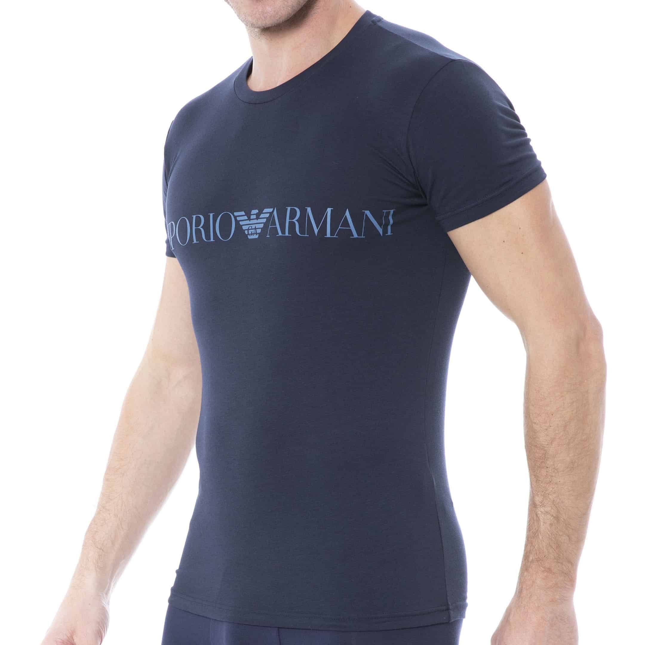 Emporio Armani The New Icon T-Shirt - Navy | INDERWEAR