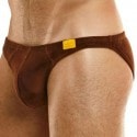 Modus Vivendi Slip Low Cut Velvet Marron