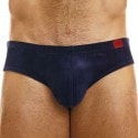 Modus Vivendi Slip Classique Velvet Bleu Marine