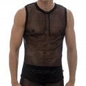 Marcuse Hero Mesh Tank Top - Black