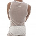 Marcuse Hero Mesh Tank Top - White