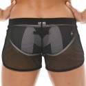 Marcuse Panorama Mesh Shorts - Black