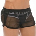 Marcuse Panorama Mesh Shorts - Black