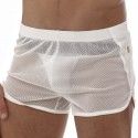 Marcuse Short Panorama Mesh Blanc