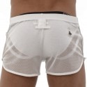 Marcuse Short Panorama Mesh Blanc