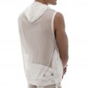 Marcuse Pride Mesh Hoodie - White