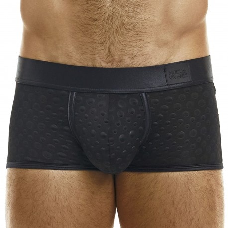 Modus Vivendi Embossed Dot Boxer - Black