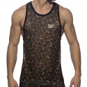 Addicted Leopard Mesh Tank Top