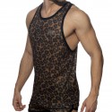 Addicted Leopard Mesh Tank Top