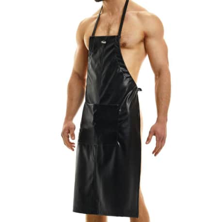 Modus Vivendi Leather Apron - Black