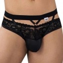 CandyMan Jock Strap Dentelle Noir