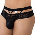 CandyMan Jock Strap Dentelle Noir