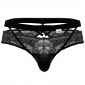 CandyMan Jock Strap Dentelle Noir