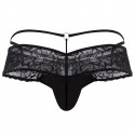 CandyMan Lace Thong 99647 - Black