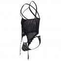 CandyMan Ensemble Harnais - String Ficelle Noir