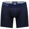 Clever Caribbean Cotton Long Boxer Briefs - Navy