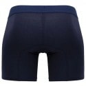 Clever Caribbean Cotton Long Boxer Briefs - Navy