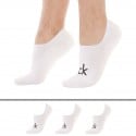 Calvin Klein 3-Pack Albert Invisible Socks - White