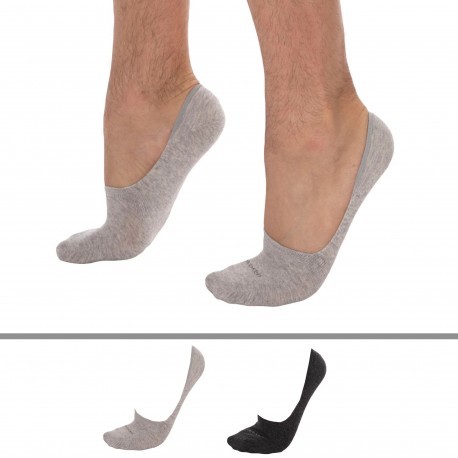 Chaussettes invisibles et mini-soquettes HOMME Calvin Klein