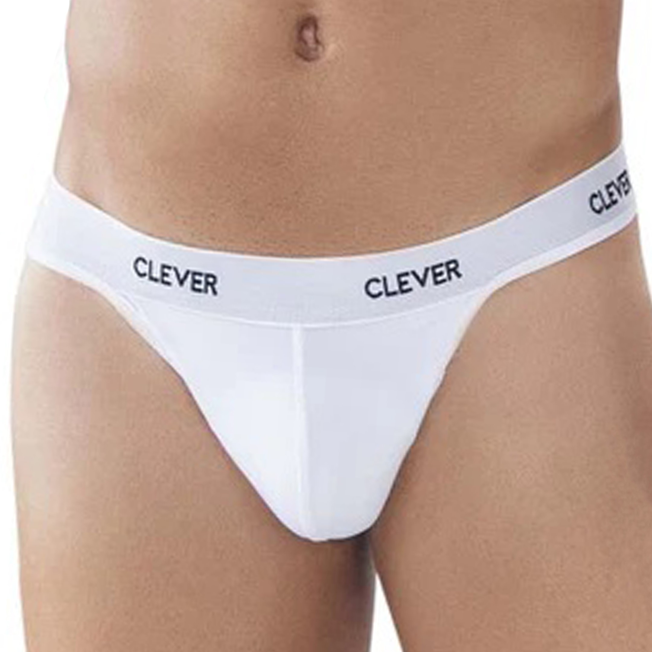 Clever Venture Thong – White M