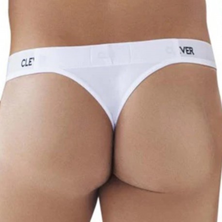 Clever Venture Thong - White