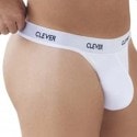 Clever Venture Thong - White