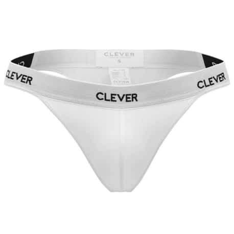 Clever Venture Thong - White