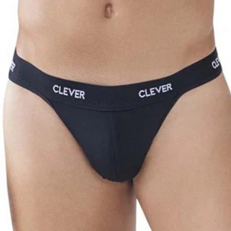 Clever Venture Thong - Black