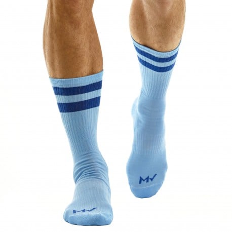 Modus Vivendi Short Soccer Socks - Light Blue