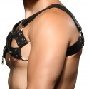 Andrew Christian Harnais Zipper Noir