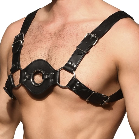 Andrew Christian Ring Harness - Black