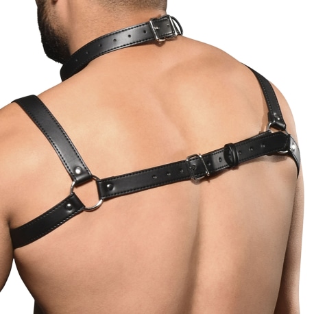 Andrew Christian Choker Harness - Black