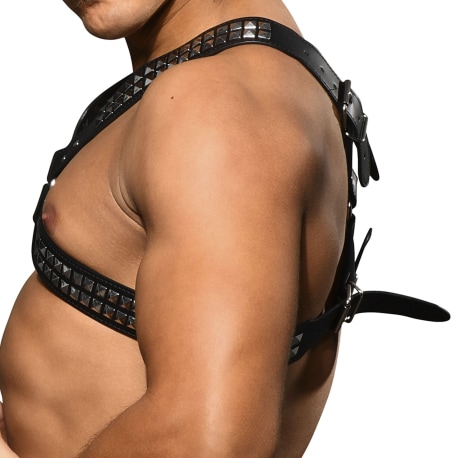 Andrew Christian Harnais Stud Noir