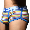 Andrew Christian Almost Naked Bright Stripe Trunks