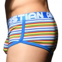 Andrew Christian Almost Naked Bright Stripe Trunks