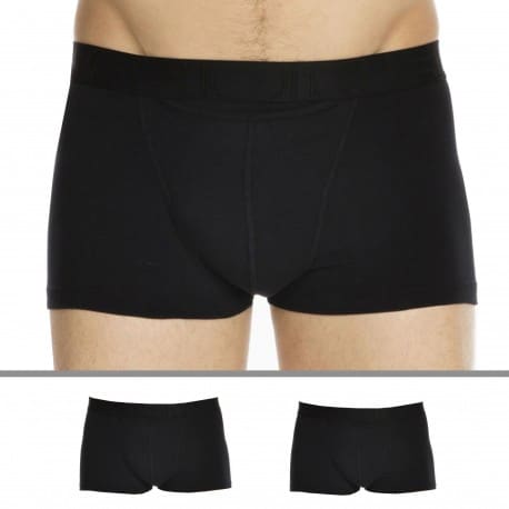 HOM 2-Pack H01 Boxers - Black