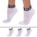 Calvin Klein 3-Pack Drake Bobby Socks - White