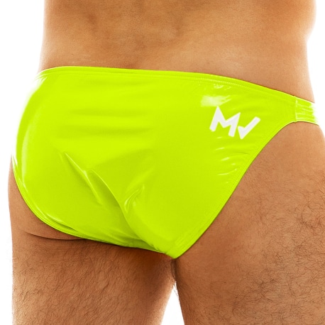 Modus Vivendi Slip Low Cut Viral Vinyle Jaune Fluo