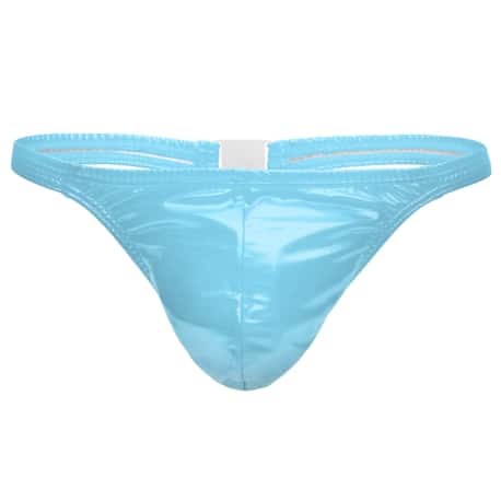 Modus Vivendi Viral Vinyl Thong - Light Blue