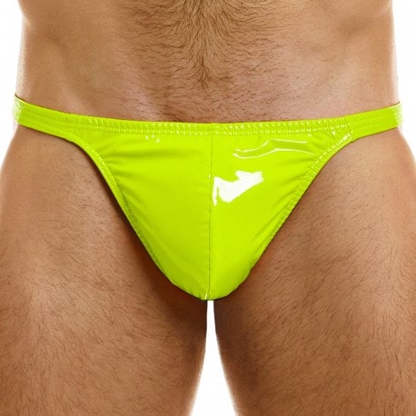 Modus Vivendi Viral Vinyl Thong - Neon Yellow