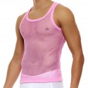 Modus Vivendi C-Through Tank Top - Neon Pink