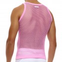 Modus Vivendi C-Through Tank Top - Neon Pink