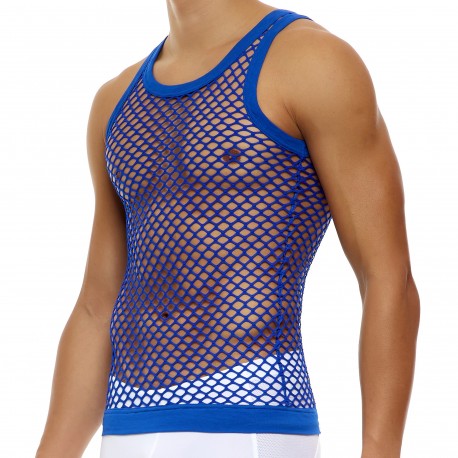 Modus Vivendi C-Through Tank Top - Blue