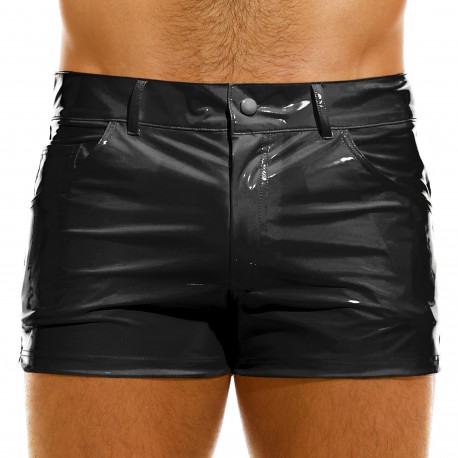 Modus Vivendi Viral Vinyl Shorts - Black