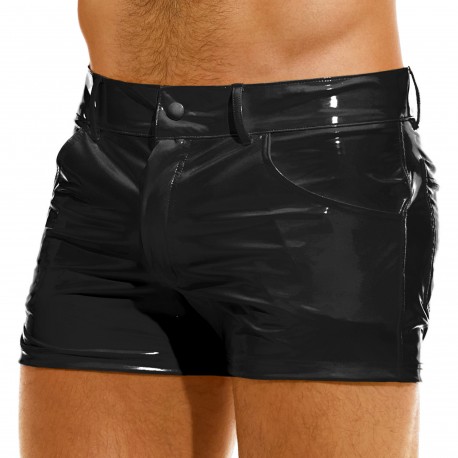 Modus Vivendi Viral Vinyl Shorts - Black