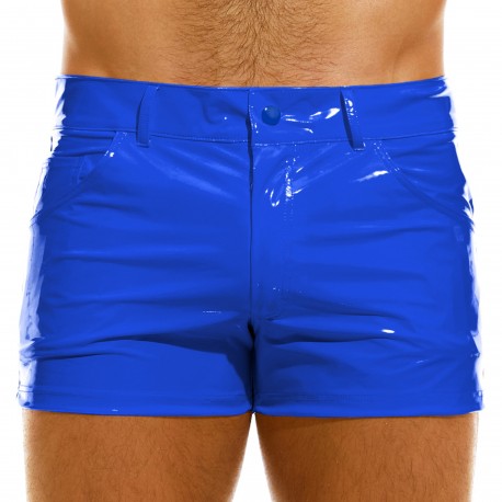 Modus Vivendi Viral Vinyl Shorts - Blue