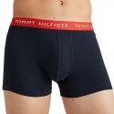 Tommy Hilfiger Boxer Essential Coton Recyclé Noir - Rouge