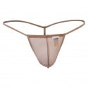 CandyMan String Ficelle Transparent Beige